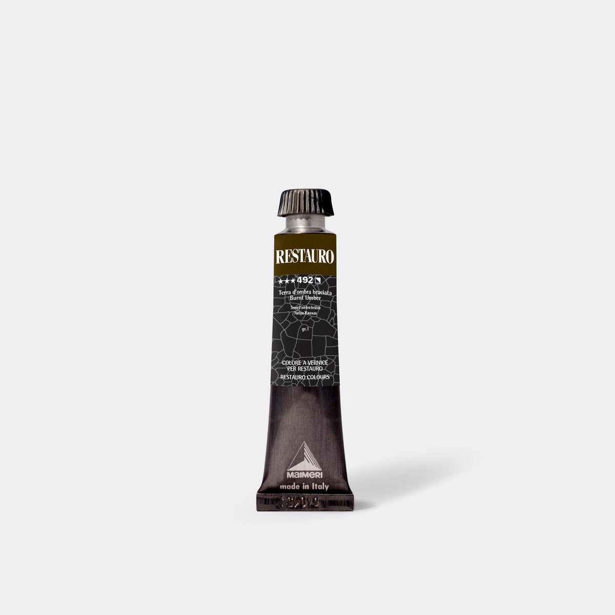 Reštaurátorská farba MAIMERI Restauro 20 ml – Pálená umbra