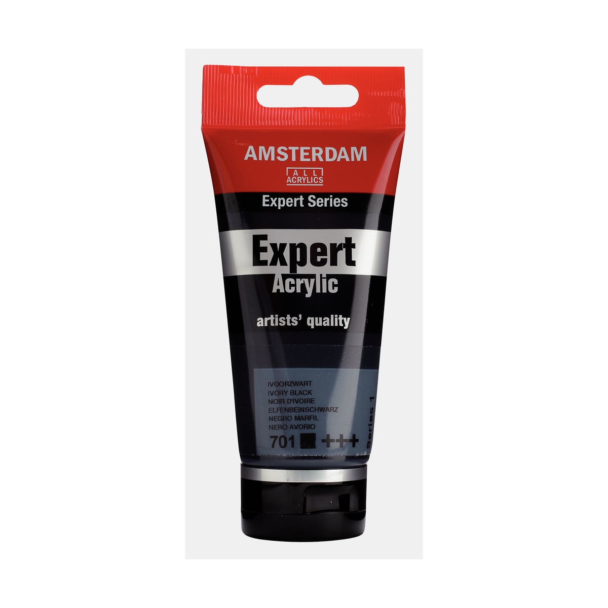ROYAL TALENS Amsterdam Expert akrylová farba 75 ml – Slonovinová čierna