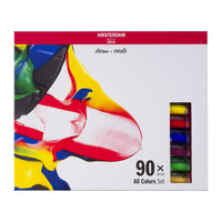 ROYAL TALENS Amsterdam sada akrylových farieb All Colors 90 x 20 ml