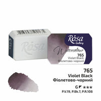 Akvarelové farby Rosa Gallery panvička 2.5 ml – Violet Black panvička