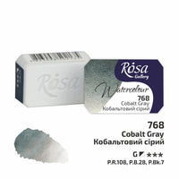 Akvarelové farby Rosa Gallery panvička 2.5 ml – Cobalt Gray panvička