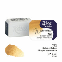 Akvarelové farby Rosa Gallery panvička 2.5 ml – Golden Ochre panvička