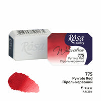 Akvarelové farby Rosa Gallery panvička 2.5 ml – Pyrrole Red panvička