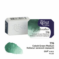 Akvarelové farby Rosa Gallery panvička 2.5 ml – Cobalt Green Medium panvička
