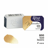 Akvarelové farby Rosa Gallery panvička 2.5 ml – Gold panvička