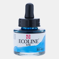 Akvarelová farba Ecoline 30 ml – Sky Blue Cyan