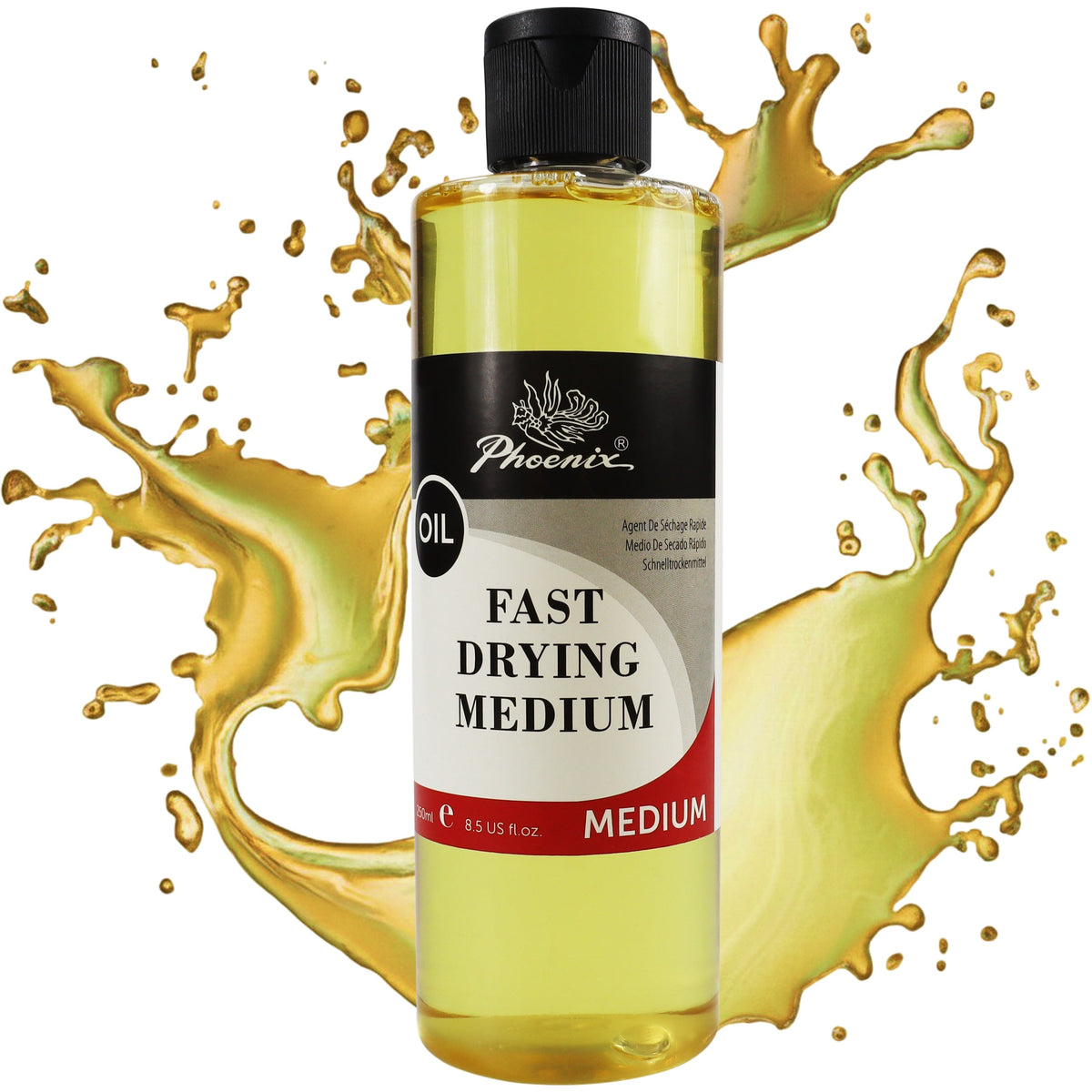 Rýchloschnúce médium na olejové farby Phoenix, 250 – 500 ml