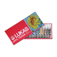 Sada 12 akrylových farieb LUKAS Terzia 12 x 12 ml