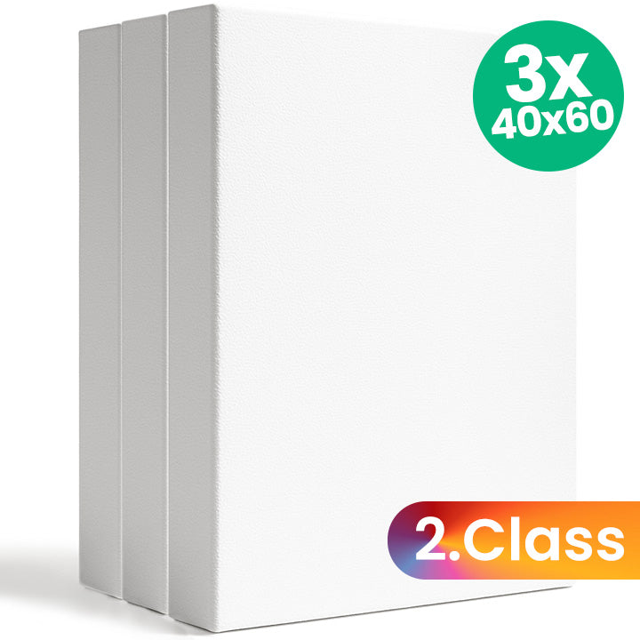 Sada 3D maliarskeho plátna 3 ks - 2. akosť - 40x60 cm — obrázok 1