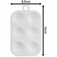 Sada 6 akrylových farieb Phoenix 6 x 12 ml s blokom, štetcami a paletou