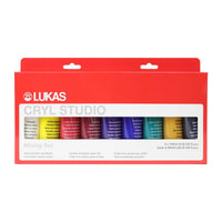 Sada akrylových farieb LUKAS Cryl Studio 9 x 100 ml – 1