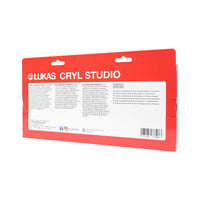 Sada akrylových farieb LUKAS Cryl Studio 9 x 100 ml