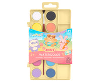 Sada akvarelových farieb JOVI Kawaii 22 mm - 12 ks so štetcom
