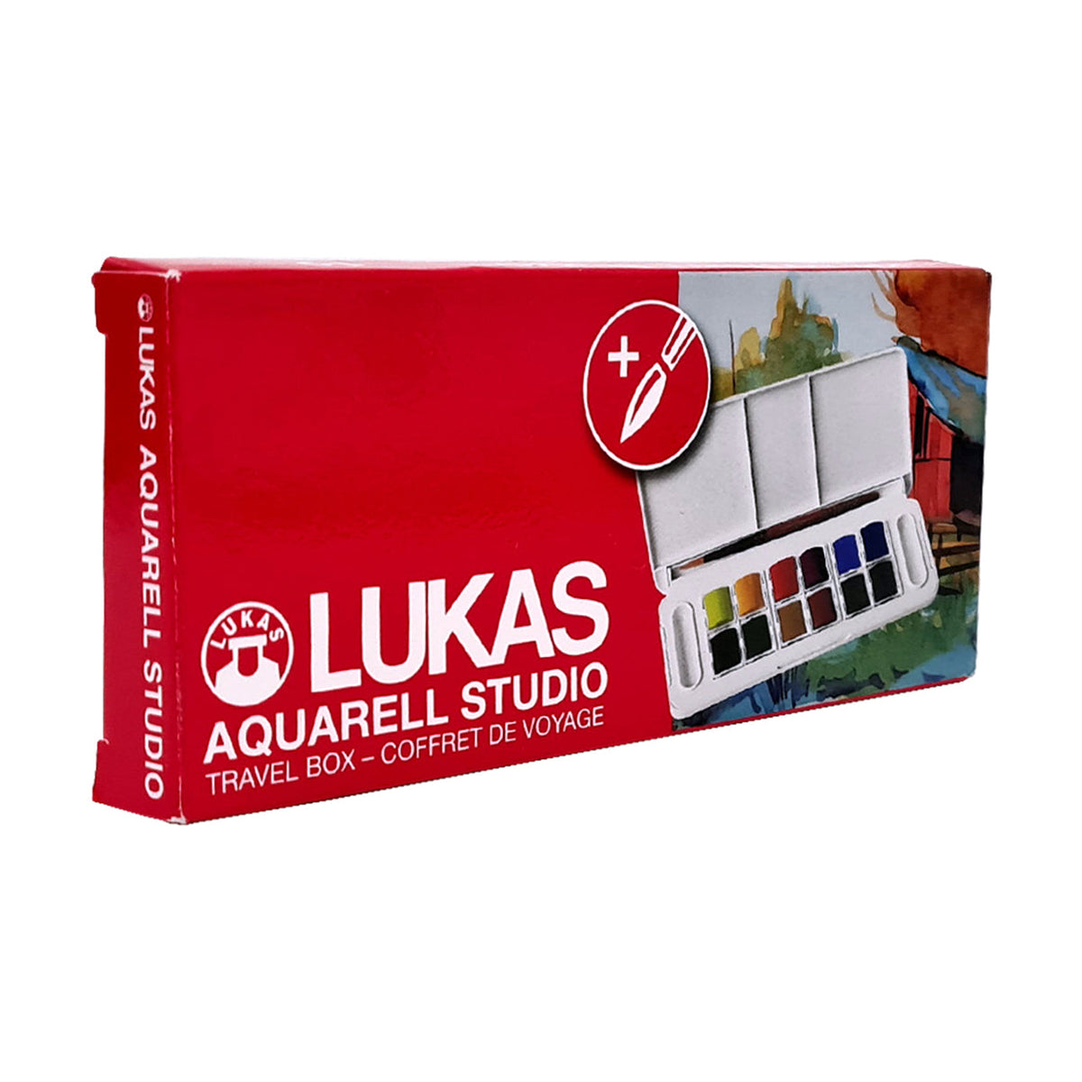 Sada akvarelových farieb LUKAS Studio v plastovom boxe - 13-dielna
