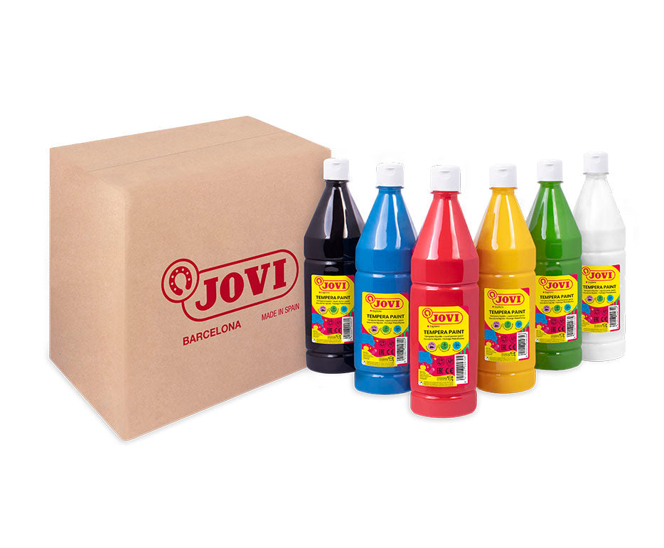 Sada detských farieb JOVI Premium 6 x 1000 ml