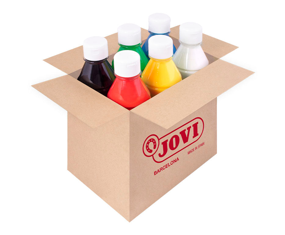 Sada detských farieb JOVI Premium 6 x 250 ml – variant A