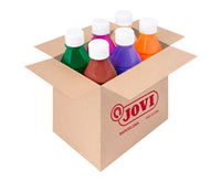 Sada detských farieb JOVI Premium tekutá tempera 6 x 250 ml – mix farieb variant B