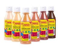 Sada detských farieb JOVI Premium tekutá tempera 6 x 250 ml telové odtiene