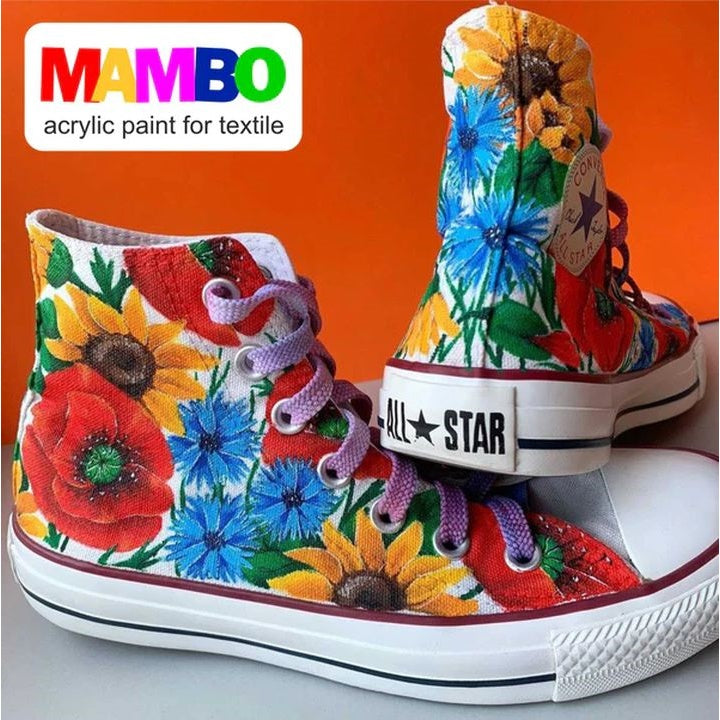 Sada farieb na textil a kožu MAMBO Kompozit 6х20 ml — obrázok 3