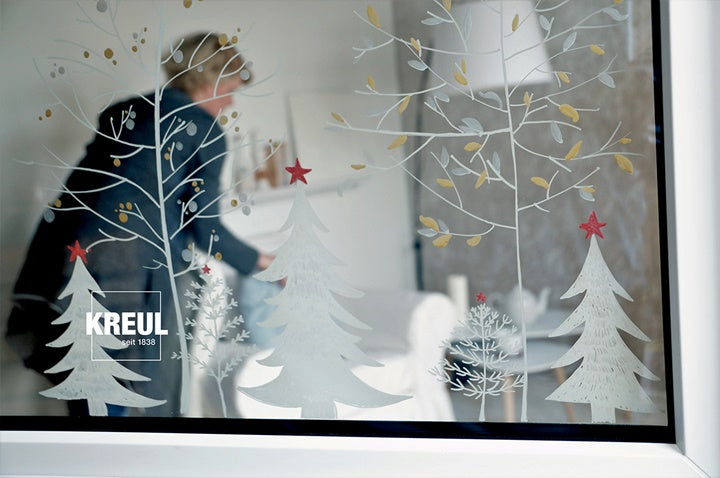 Sada kriedových fixiek KREUL snow - 4 ks — obrázok 3