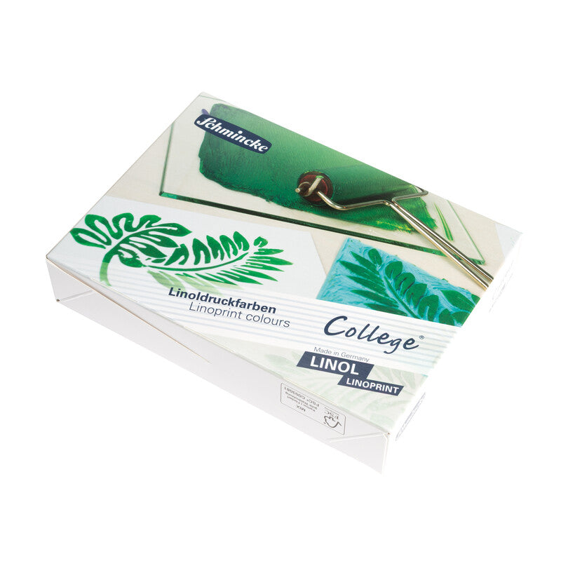 Sada linorytových farieb Schmincke College Linol, 5 x 75 ml, základné farby