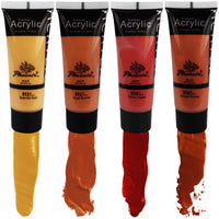 Sada metalických akrylových farieb Phoenix 8 x 21 ml