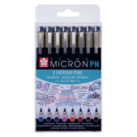 Sada technických pier Sakura Pigma Micron PN 8 ks