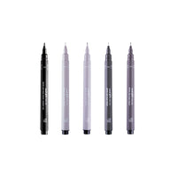 Sada UNI PIN popisovačov fineliner Elegant Tones 5 ks — obrázok 1