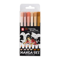 SAKURA akvarelové štetcové fixky Koi Coloring Brush Manga