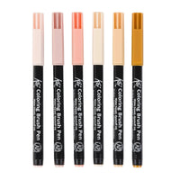 SAKURA akvarelové štetcové fixky Koi Coloring Brush Manga