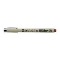 Sakura Pigma Micron 05 fineliner 0,45 mm – sada 6 farieb – Hnedá