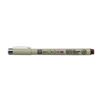 Sakura Pigma Micron 05 fineliner 0,45 mm – sada 6 farieb – Burgundská