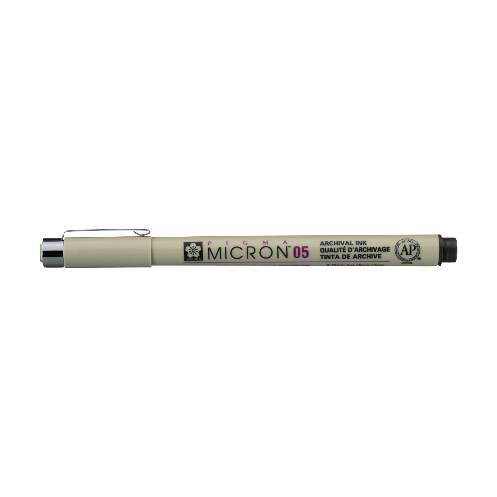 Sakura Pigma Micron 05 fineliner 0,45 mm – sada 6 farieb – Sépia