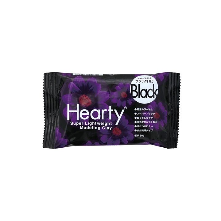 Samotvrdnúca hmota ultraľahká Hearty Padico 50 g – čierna