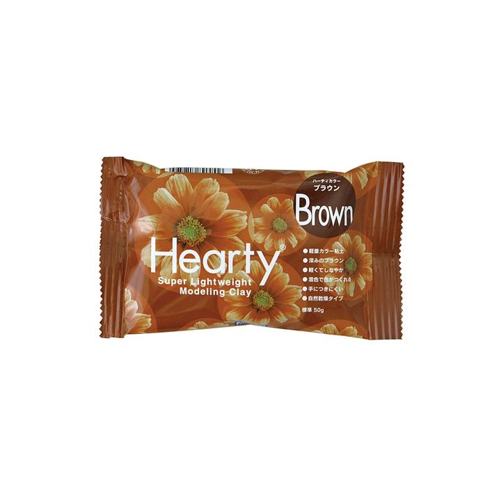 Samotvrdnúca hmota ultraľahká Hearty Padico 50 g – hnedá