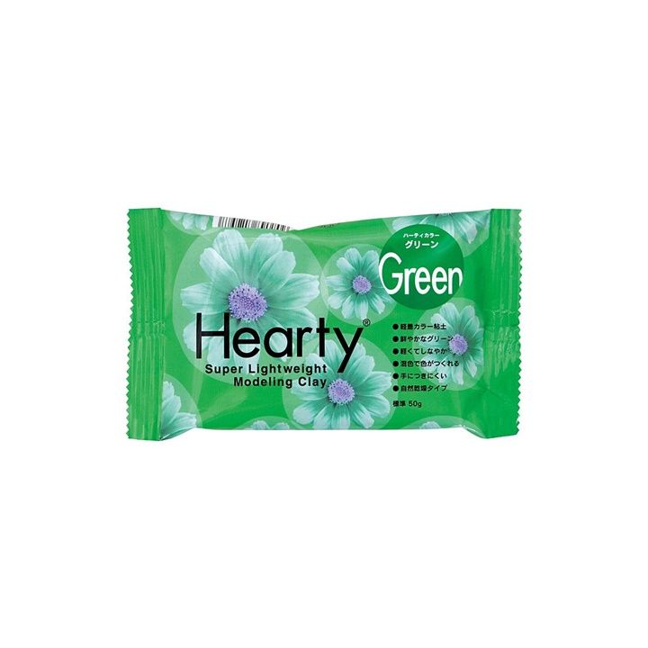 Samotvrdnúca hmota ultraľahká Hearty Padico 50 g – zelená
