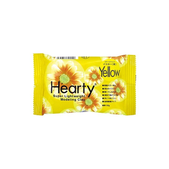 Samotvrdnúca hmota ultraľahká Hearty Padico 50 g – žltá
