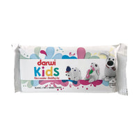 Samotvrdnúca modelovacia hmota DARWI Kids 1000 g biela