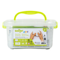 Samotvrdnúca modelovacia hmota DARWI Kids biela 4 x 1000 g