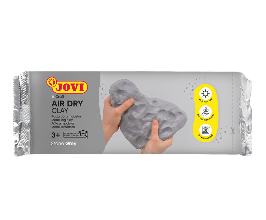 Samotvrdnúca modelovacia hmota JOVI 500 g - vyberte – sivá