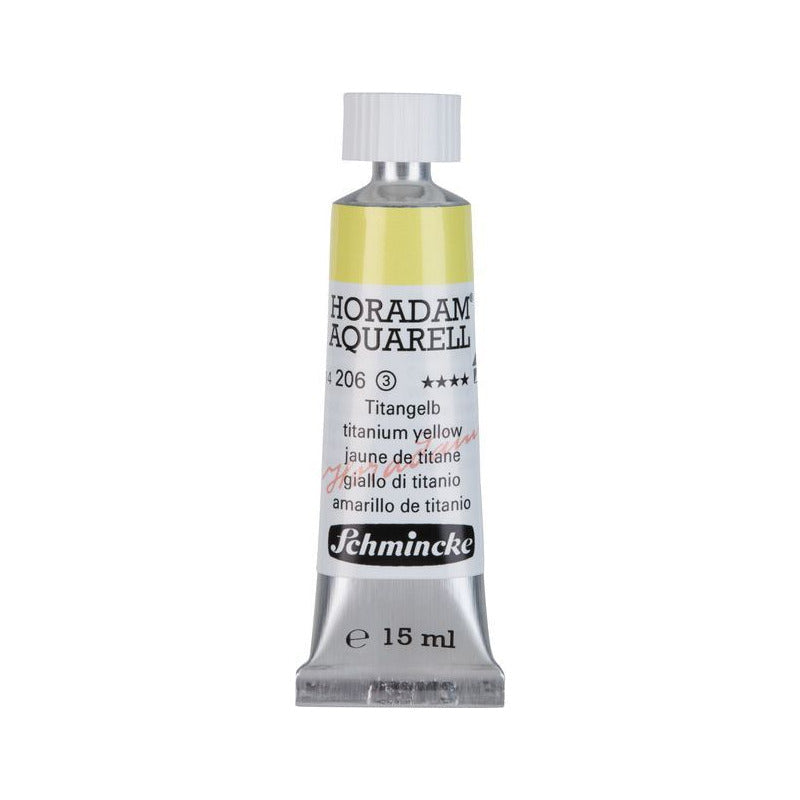 Schmincke Horadam akvarelová farba v tube 15 ml - Onetz – 206 Titánová žltá