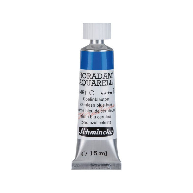 Schmincke Horadam akvarelová farba v tube 15 ml - Onetz – 481 Cerulean modrá imitácia