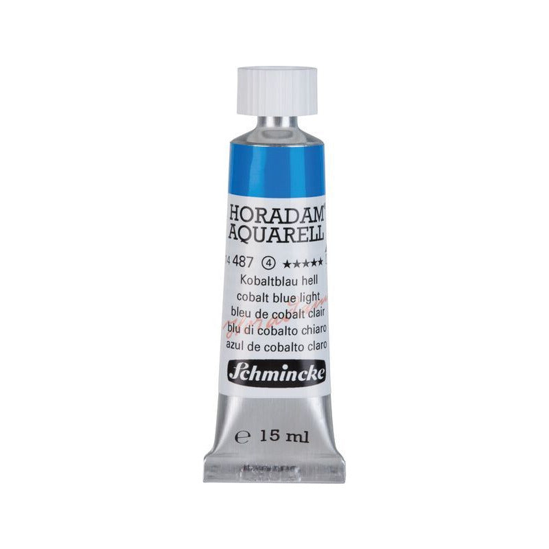 Schmincke Horadam akvarelová farba v tube 15 ml - Onetz – 487 Kobaltová modrá svetlá