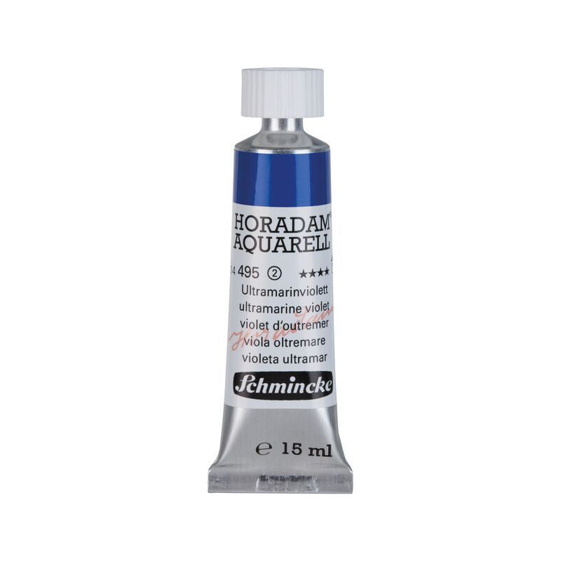 Schmincke Horadam akvarelová farba v tube 15 ml - Onetz – 495 Ultramarínová fialová