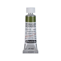 Schmincke Horadam akvarelová farba v tube 15 ml - Onetz – 525 Olivovo zelená žltkastá