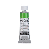Schmincke Horadam akvarelová farba v tube 15 ml - Onetz – 526 Permanentná zelená