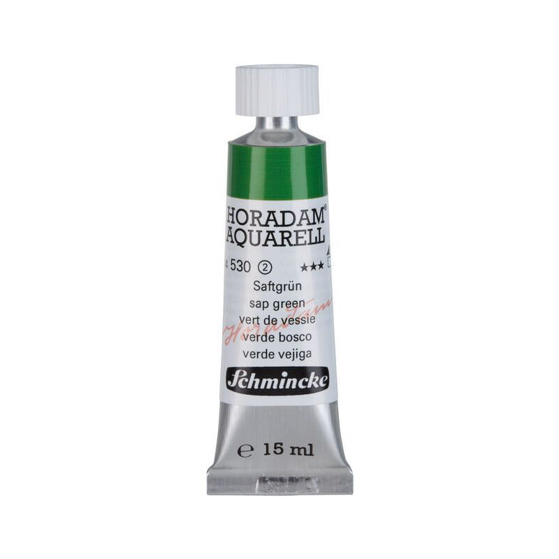 Schmincke Horadam akvarelová farba v tube 15 ml - Onetz – 530 Šťavnatá zelená