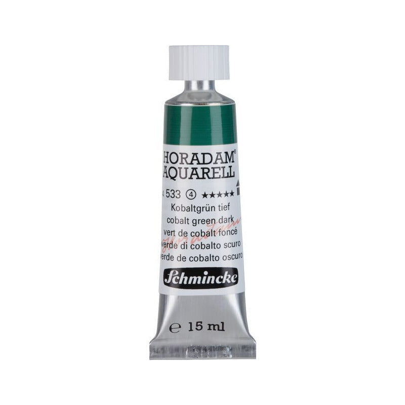 Schmincke Horadam akvarelová farba v tube 15 ml - Onetz – 533 Kobaltová zelená tmavá
