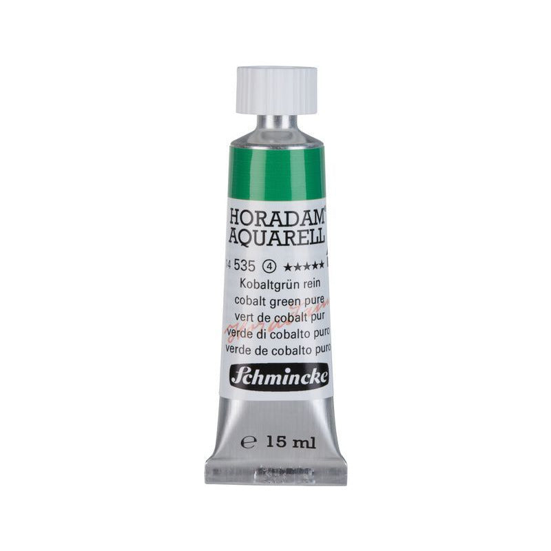 Schmincke Horadam akvarelová farba v tube 15 ml - Onetz – 535 Kobaltová zelená čistá