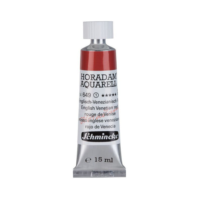 Schmincke Horadam akvarelová farba v tube 15 ml - Onetz – 649 Anglická benátska červená